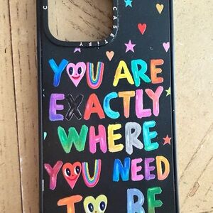 Casetify Multicolored Inspirational Phone Case